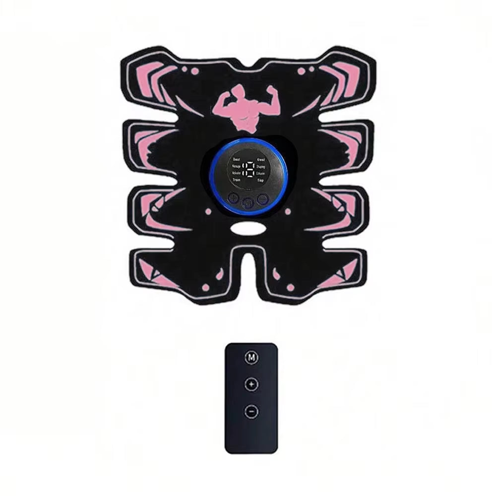 USB Rechargeable Abdominal Muscle Trainer Portable Abdominal Muscle Massager Electronic Training Belt Exercise Fitness Equipment