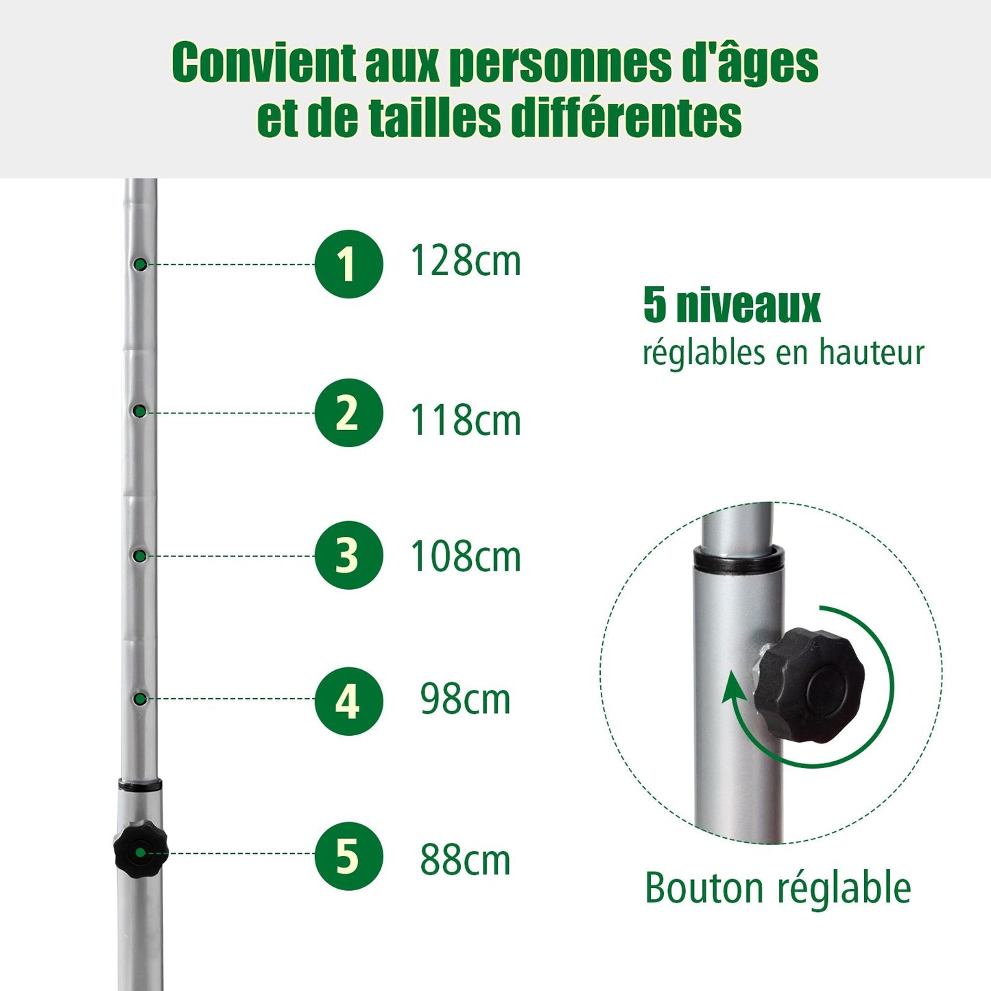 Trampoline Pliable Pour 2 Enfants Intérieur/Extérieur Avec Main Courante Ajustable Coussin Tapis De Saut Charge 150Kg Rouge/Bleu/Rose